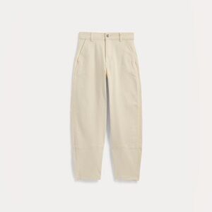 Everlane Utility Barrel Pants in white